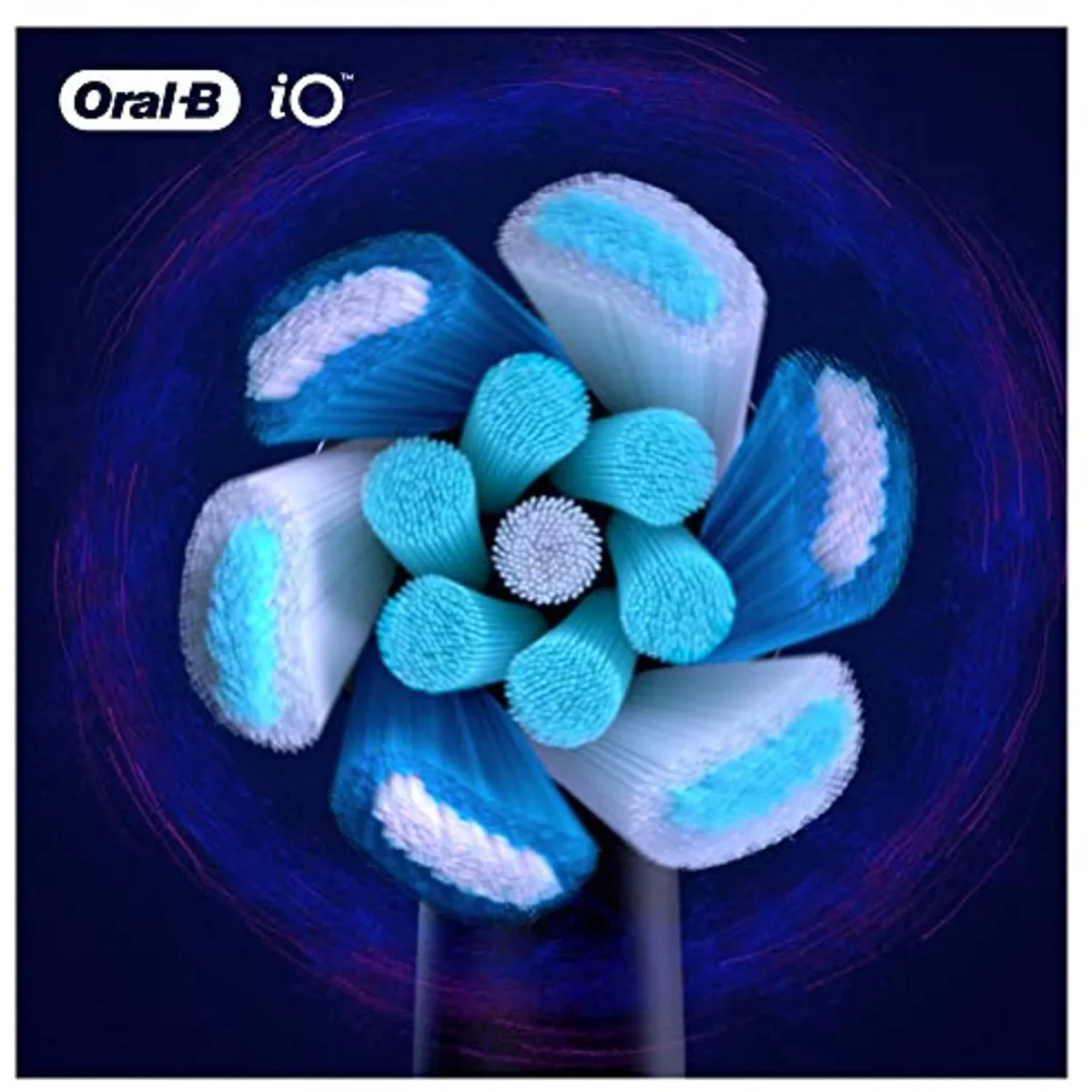 Oral-B iO Ultimate Cleaning Electric Toothbrush Heads Black - 4 Heads - Image 5