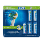Oral-B Flossaction Refill Brush Heads 5 Ct.