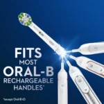 Oral-B FlossAction Electric Toothbrush Replacement Soft Brush Heads, 4 Count - Image 7