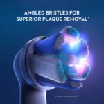 Oral-B iO Gentle Care Replacement Brush Heads, White - 4 Heads - Image 3