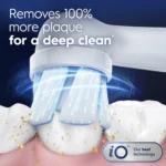 Oral-B iO Gum & Sensitive Replacement Heads, Electric Toothbrush Brush Heads, White, 4 Count - Image 11