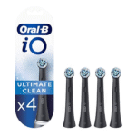 Oral-B iO Ultimate Cleaning Electric Toothbrush Heads Black - 4 Heads