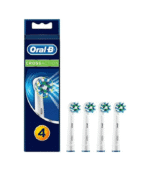 Oral B Cross Action Electric Toothbrush Replacement Brush Heads Refill, 4Count