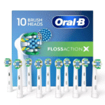 Oral-B FlossAction Electric Toothbrush Replacement Brush Heads (10 Count)