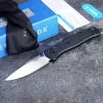 Benchmade - Bugout 535 EDC knife, equipped with black CF-Elite handle - Image 6
